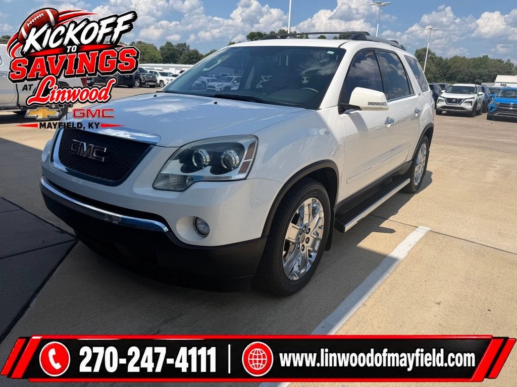 Used 2010 GMC Acadia SLT2 with VIN 1GKLVNED6AJ253167 for sale in Mayfield, KY