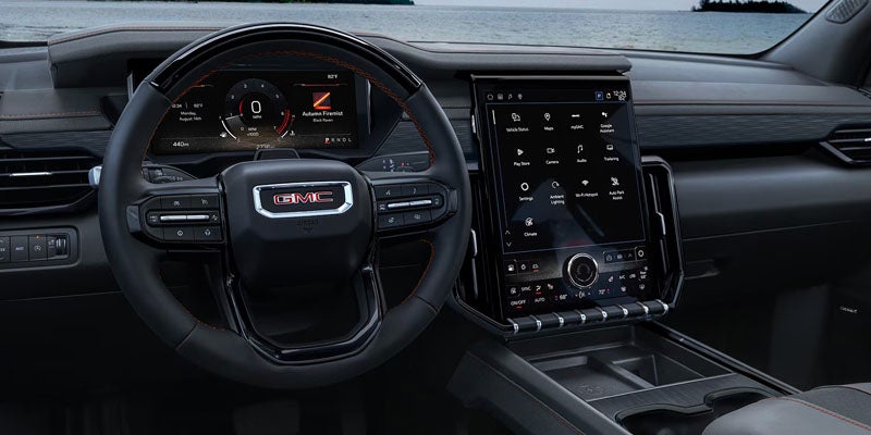 2026 GMC Acadia dashboard infotainment system
