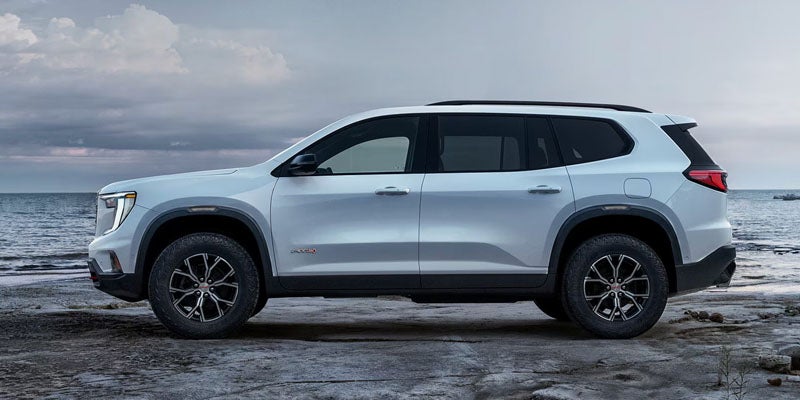 2026 GMC Acadia side profile coastal